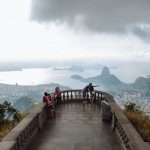 A panoramic view of Rio de Janeiro from Corcovado Mountain