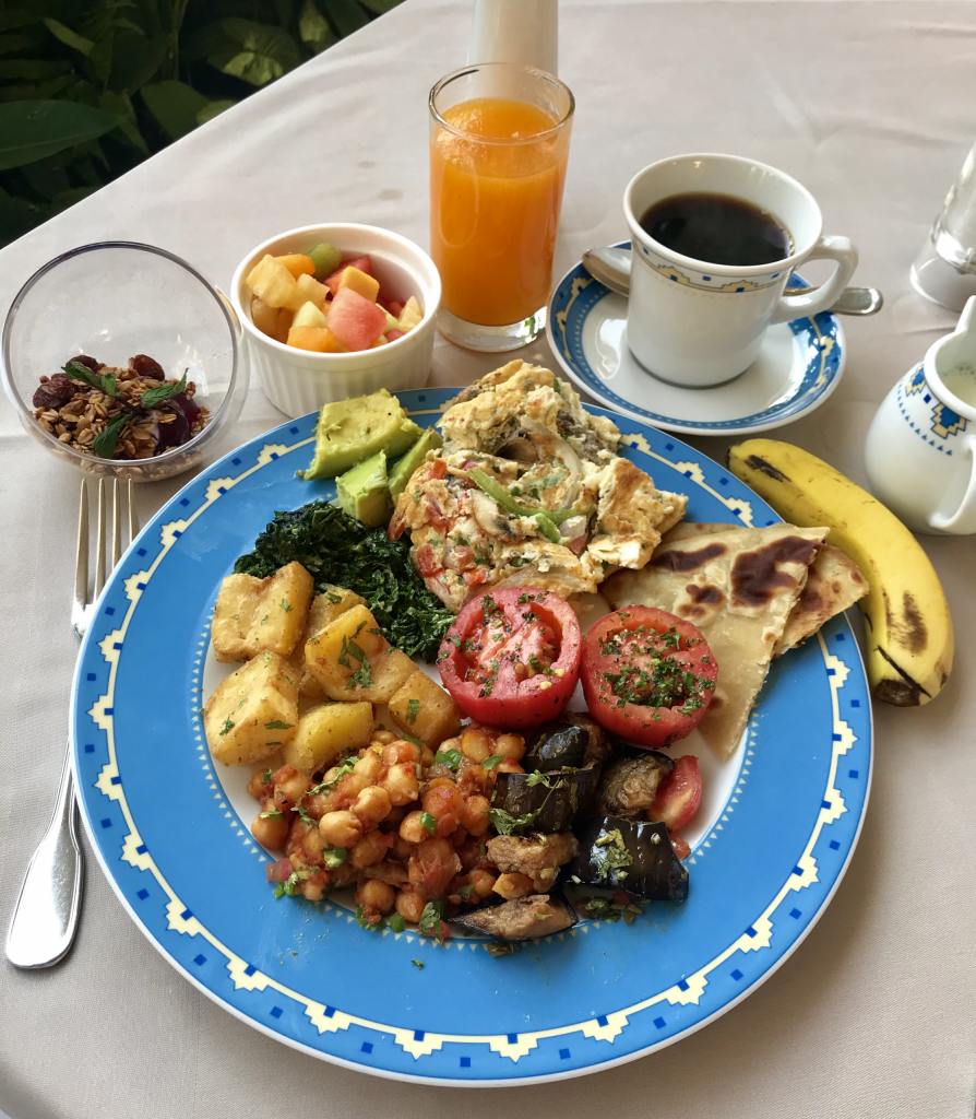 4. My first Kenyan breakfast at Nairobi Serena Hotel